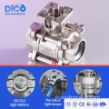 Wenzhou Sock Wouded ISO5211 Pad 3pc Ball Valve